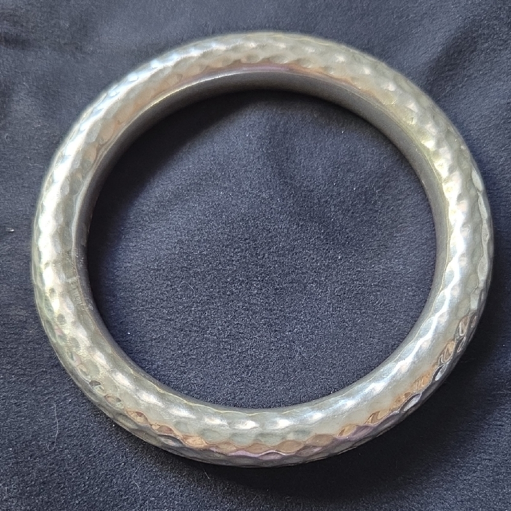 Silpada Retired Hammered Sterling Silver Bangle